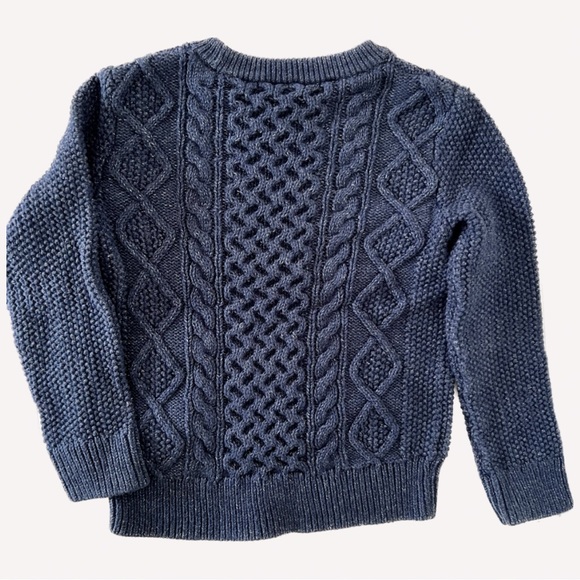 GAP Navy Cable-Knit Sweater - Picture 3 of 11